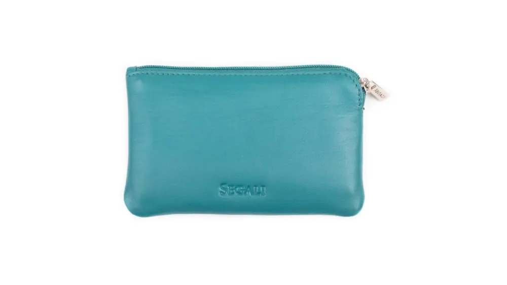 Dámská velká klíčenka Segali SG-7289 tyrkysová emerald