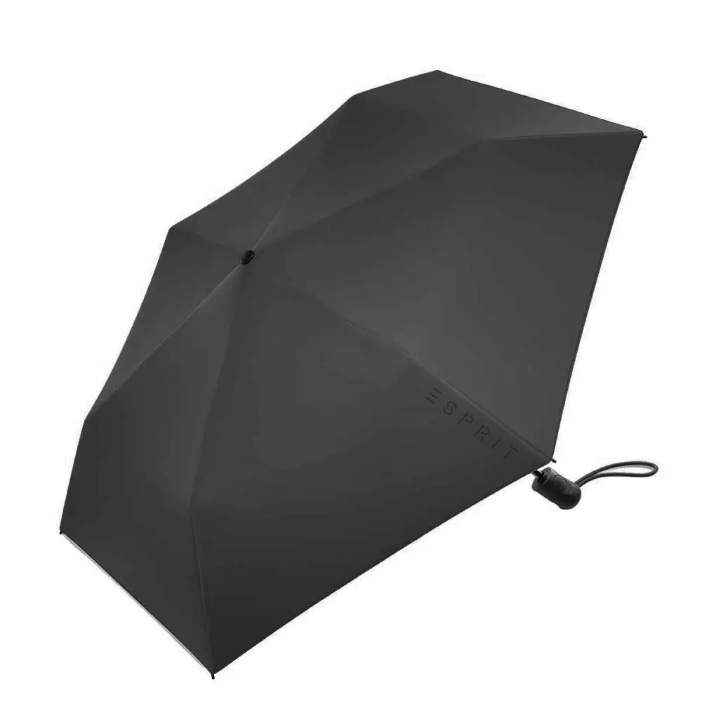 Černý skládací automatický deštní Easymatic Slimline black 57801
