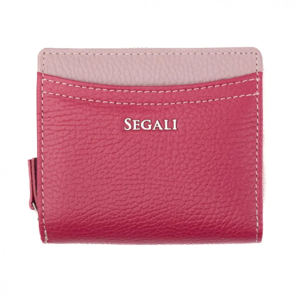 Peněženka SEGALI 7544 B Viva Magenta/Cameo Rose