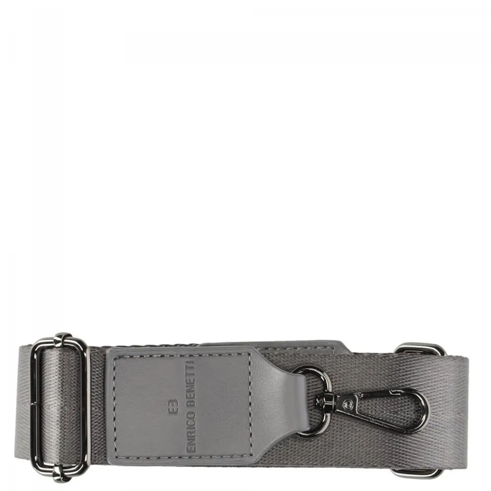 Náhradní popruh na kabelku Enrico Benetti 88010-124 šedý, 4 cm