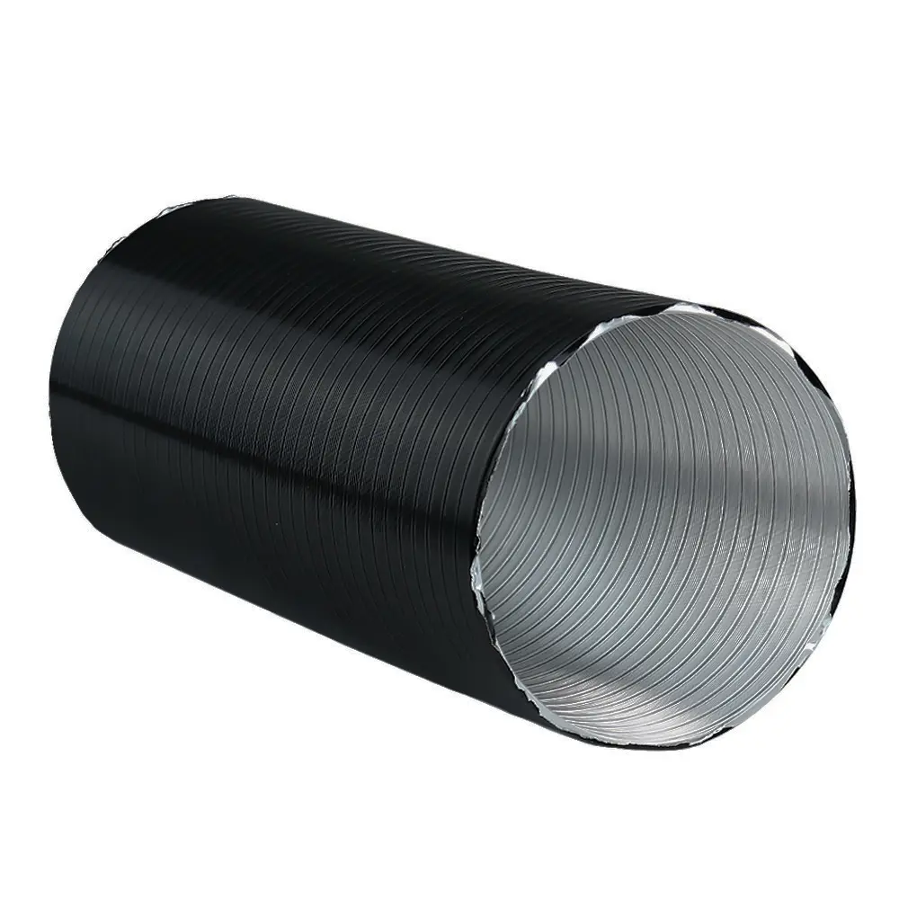 Flexibilní potrubí ALUDAP D 080/1,5 m - černé