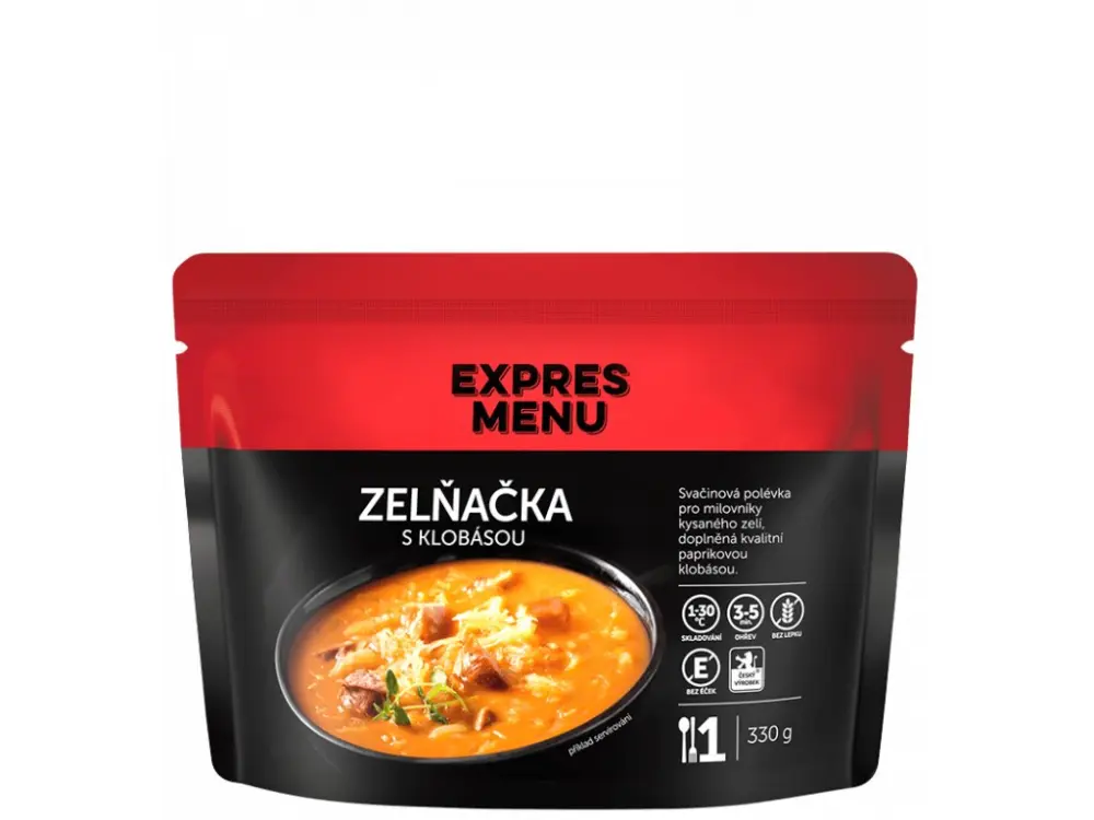 Zelňačka s klobásou EXPRES MENU (1 porce)