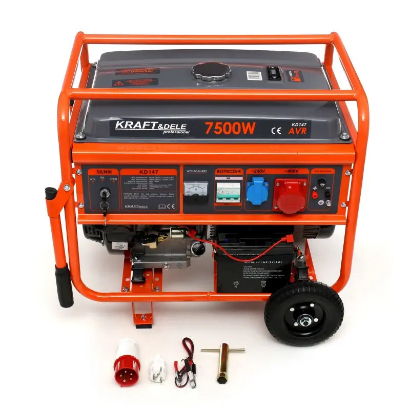 Elektrocentrála Kraft&Dele KD147 s AVR, 7500 W, 230/400 V