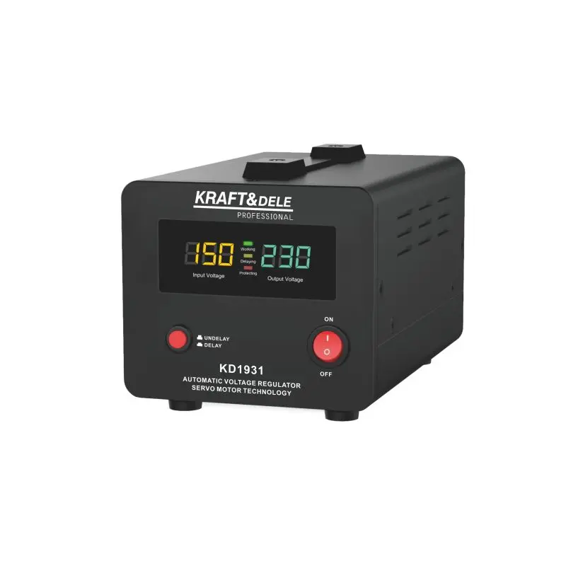 AVR stabilizátor napětí Kraft&Dele KD1931, 1000 VA, 230 V