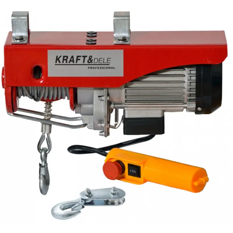 Elektrický naviják Kraft&Dele KD1526, 1,3 kW, 800 kg