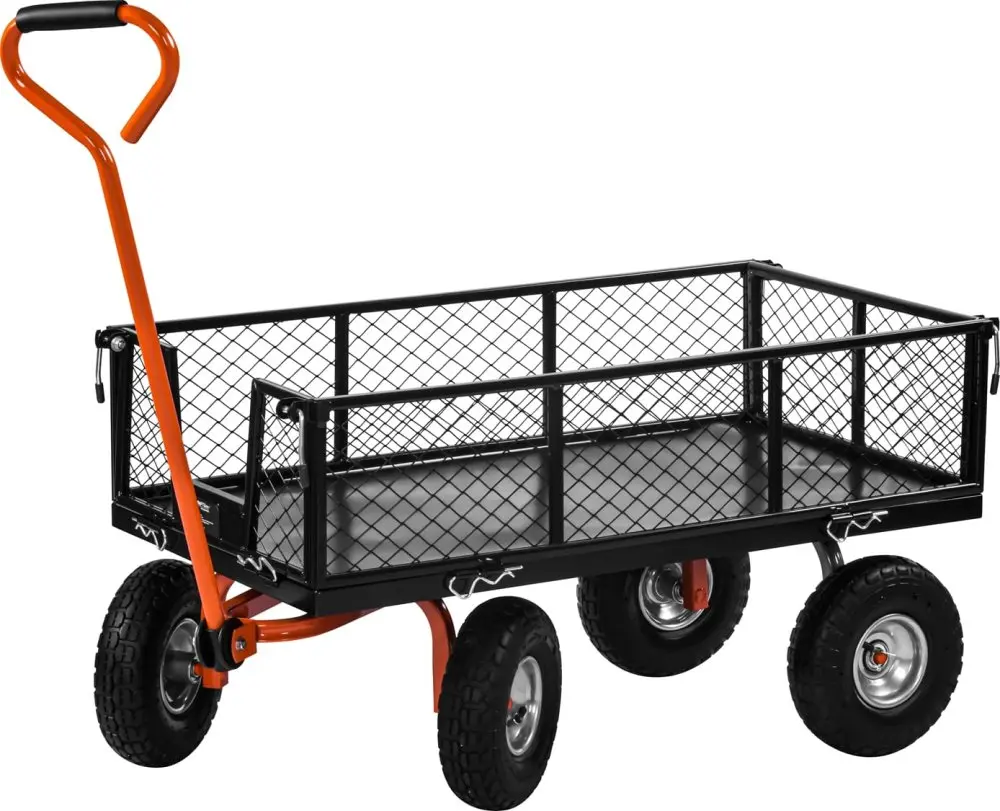 Zahradní transportní vozík Kraft&Dele KD3126, 125 l, 400 kg