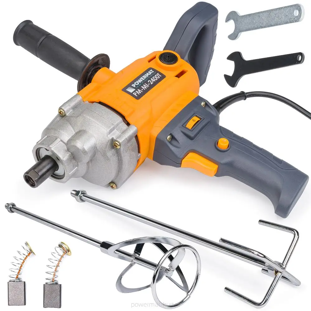 Míchadlo stavebních směsí POWERMAT PM-MI-2400T, 2400 W