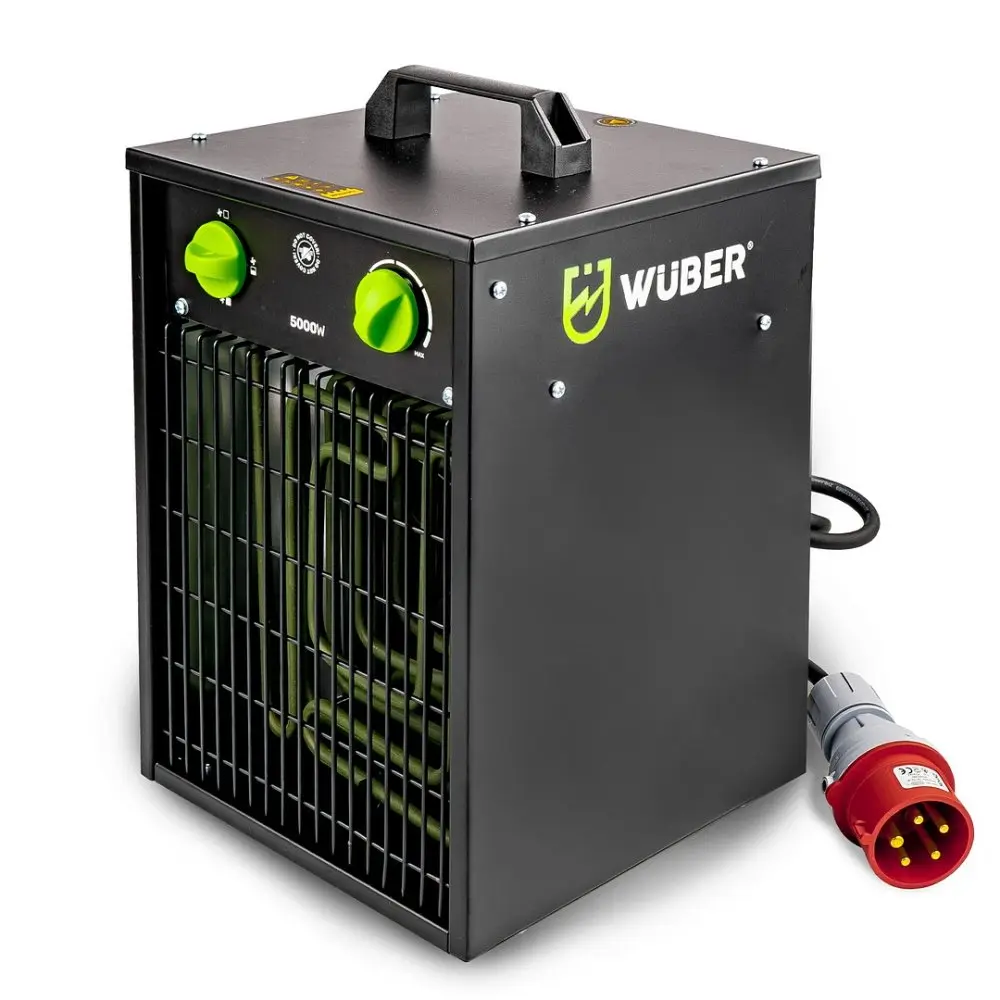 Elektrický ohřívač vzduchu WUBER W16017, 5 kW, 400 V