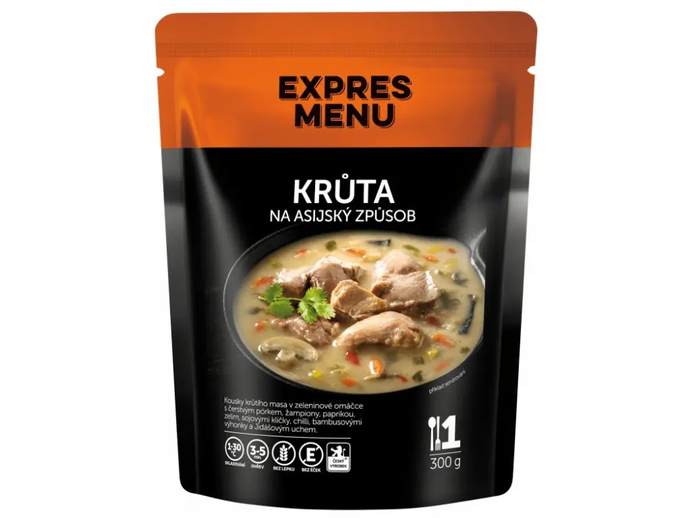 Krůta na asijský způsob EXPRES MENU, 1 porce, 300 g