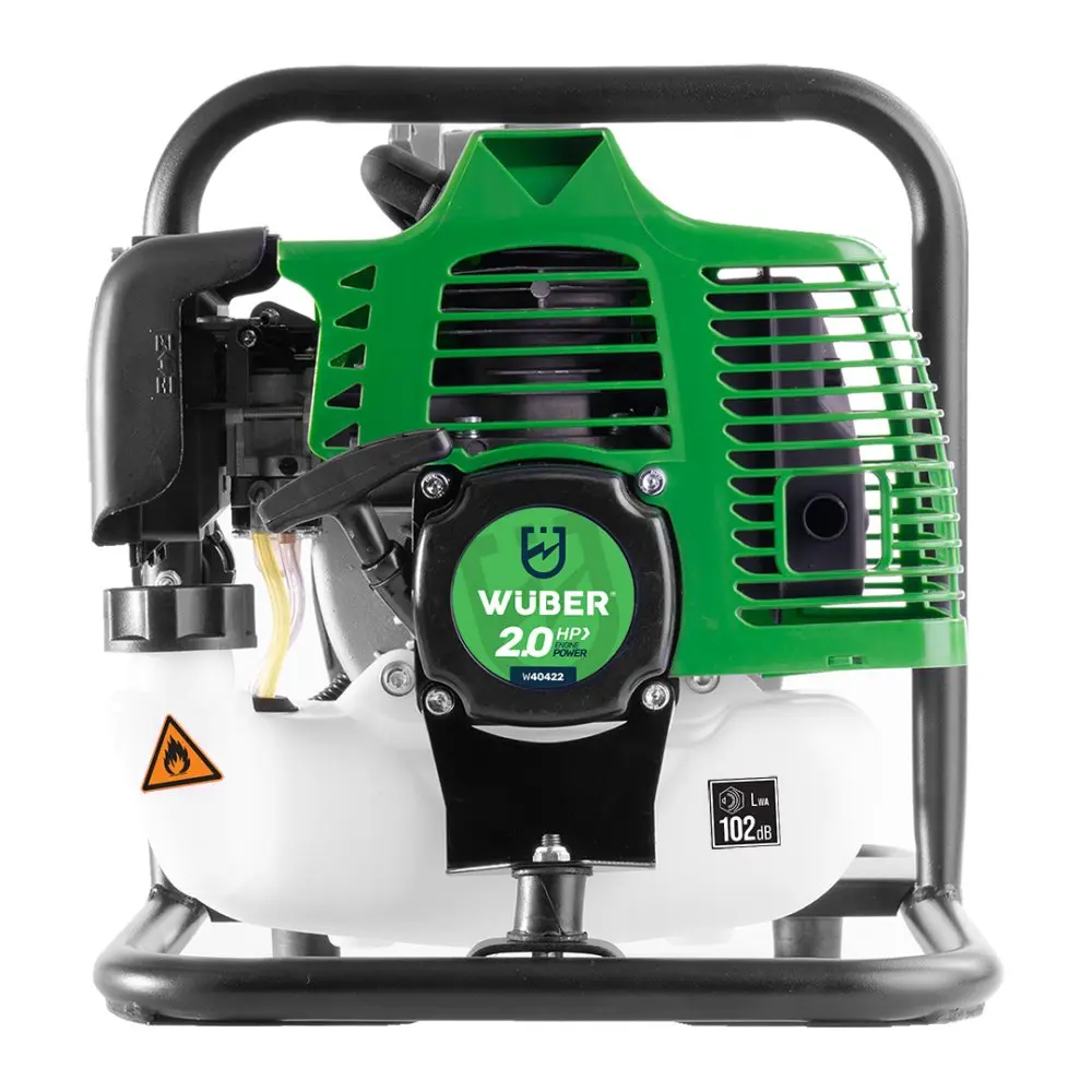 Benzínové čerpadlo na čistou a znečištěnou vodu Wuber W40422, 1", 2 HP