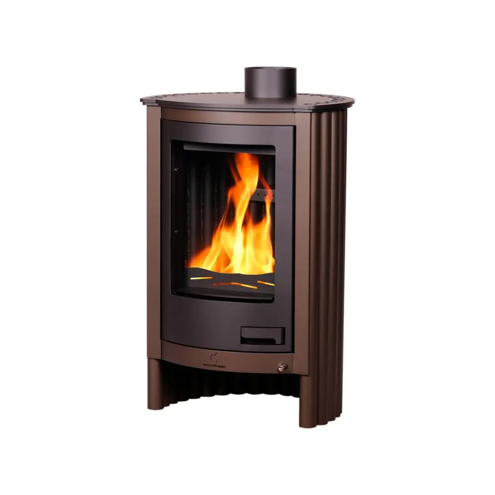 HS Flamingo Krbová kamna Masterflamme PICCOLO I hnědá sametová 596 x 981 x 536mm