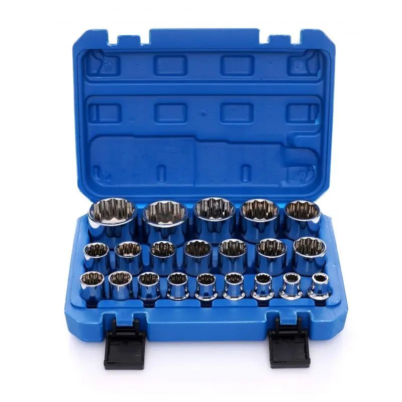 Gola klíče TORX 12bodové Kraft&Dele KD10348, 21 kusů