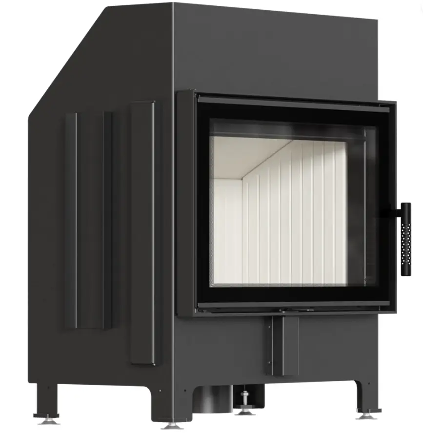 KRATKI krbová vložka ZIBI ECODESIGN 9,9 kW, samozavírací dvířka
