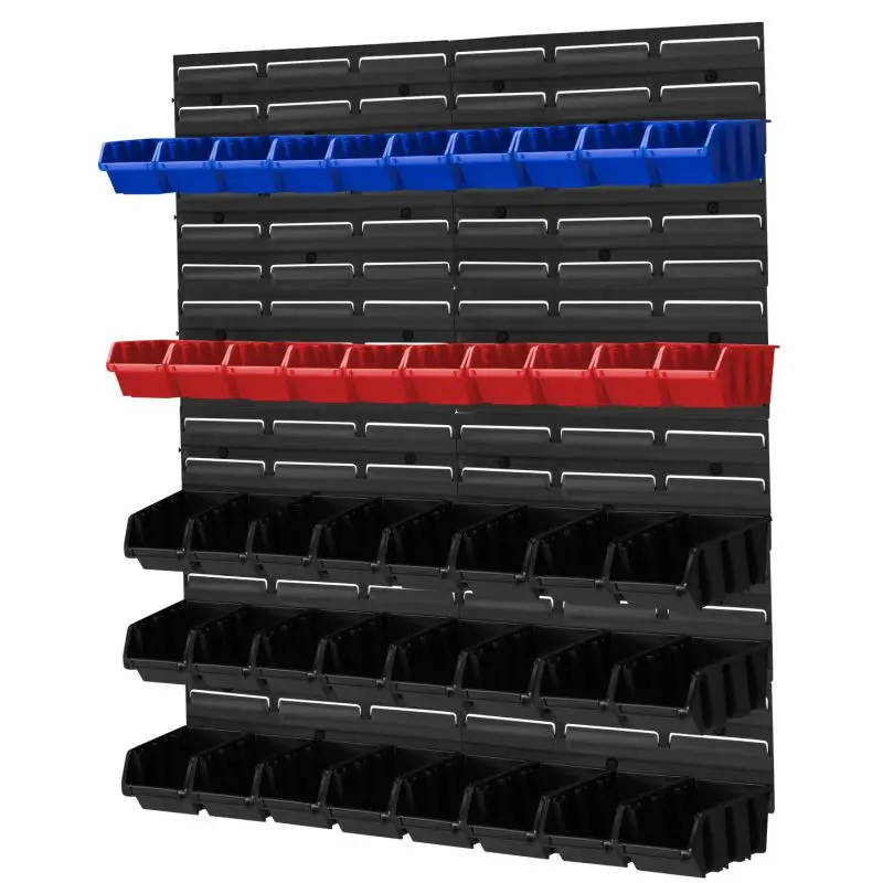 Dílenská stěna s organizéry KRAFT&DELE KD11864, 78 × 78 cm