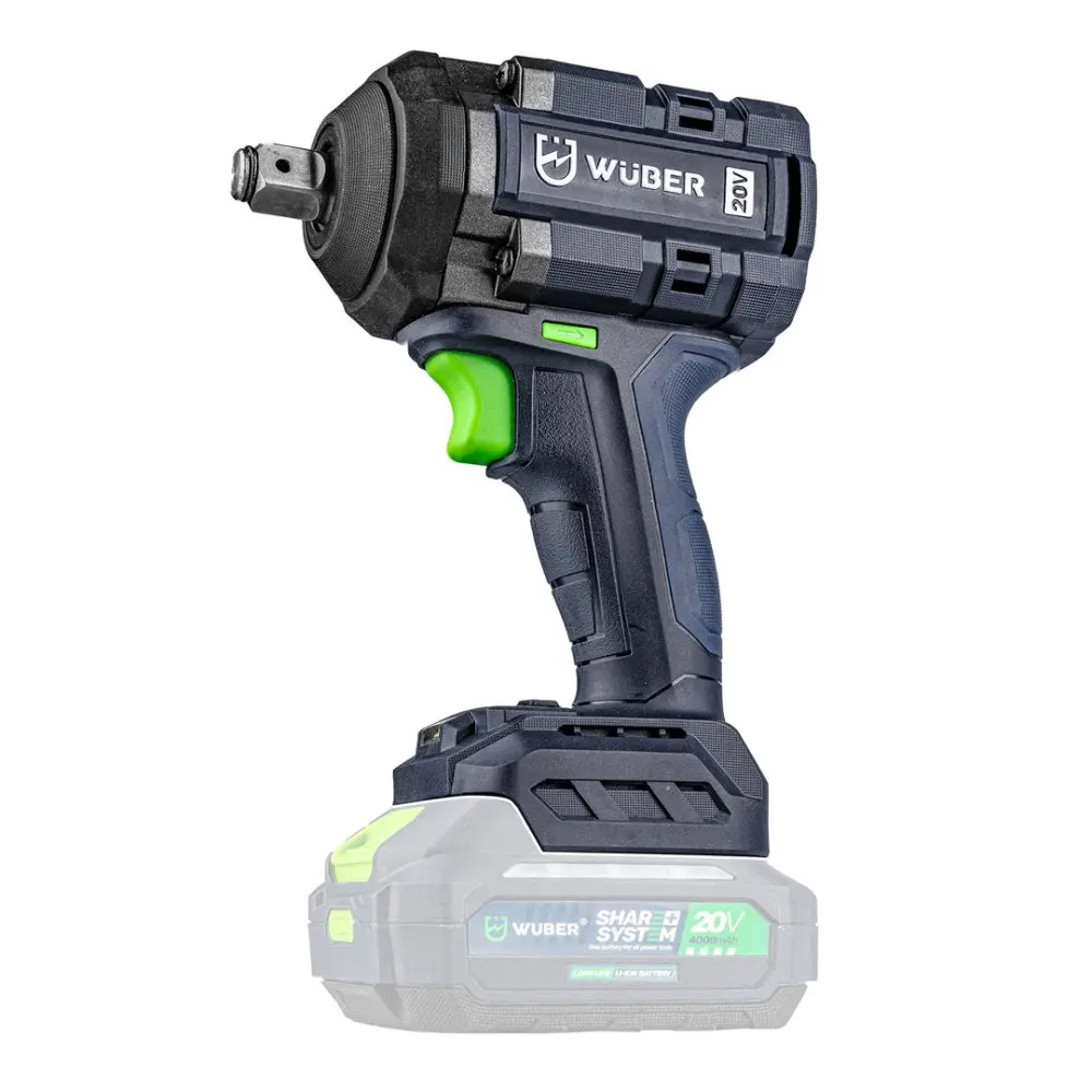 Aku rázový utahovák WUBER W04606, 1000 Nm, 20 V, 1/2"