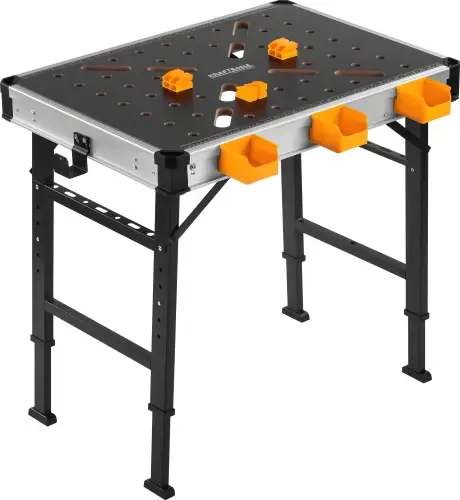 Skládací pracovní stůl KRAFT&DELE KD11872, nosnost 454 kg