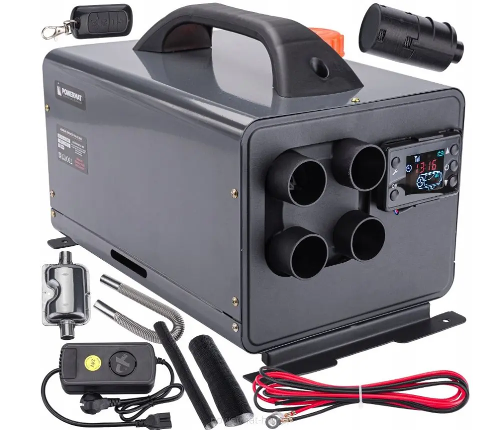 POWERMAT PM-AG-8M3 Naftové nezávislé topení 8kW 24V (Webasto)