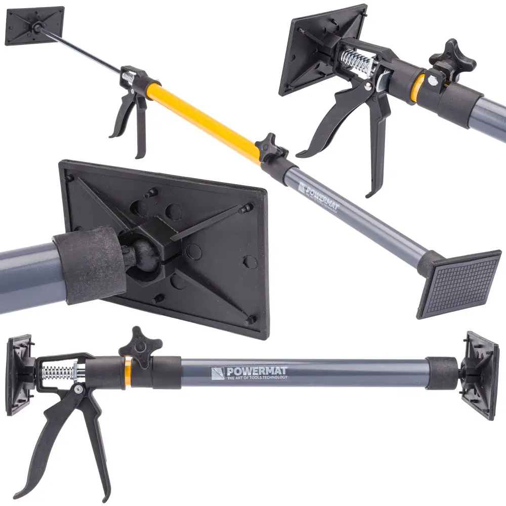 Teleskopická podpěra pro sádrokarton POWERMAT PM-PT-50115T, 50–115 cm