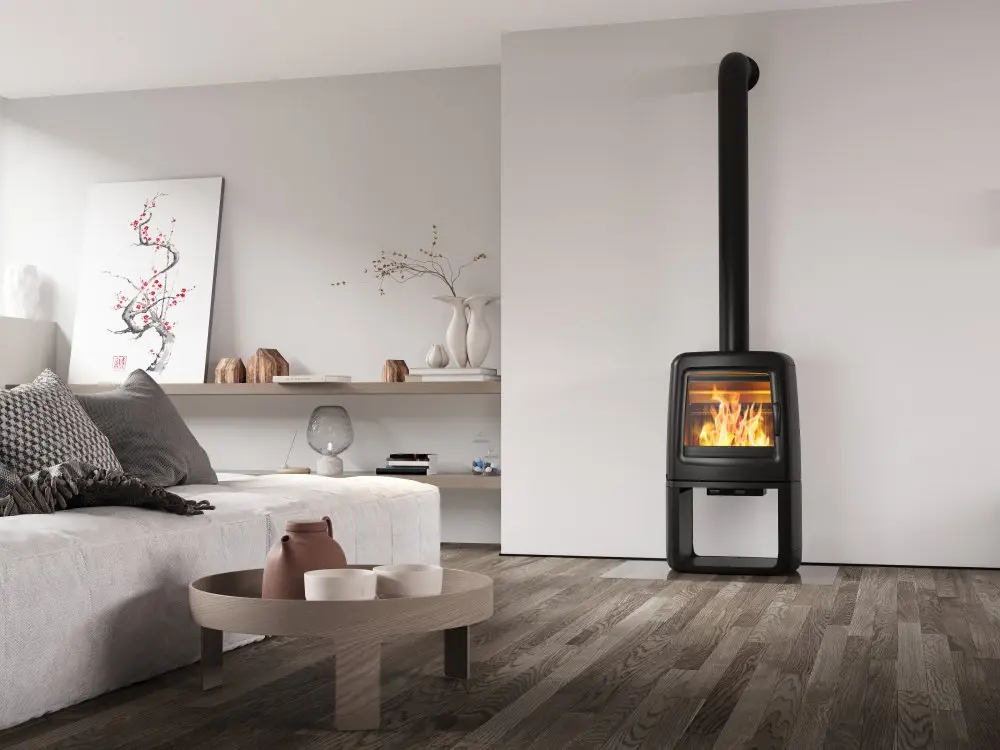 Krbová kamna NORDflam KIRUNA, 8,4 kW, černá