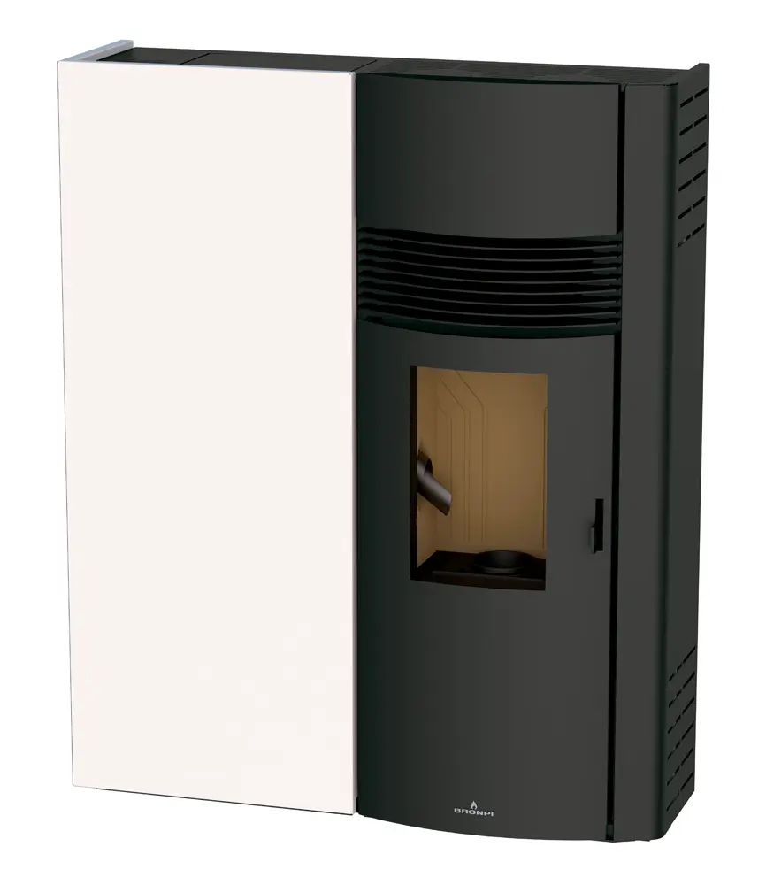 Peletová kamna BRONPI ADRY, 10 kW, slonovina