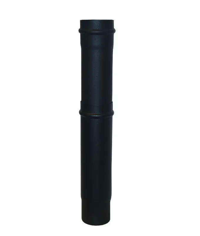 Teleskopická trubka pro peletová kamna PRODMAX 80 mm, 40–59,5 cm, 1,2 mm