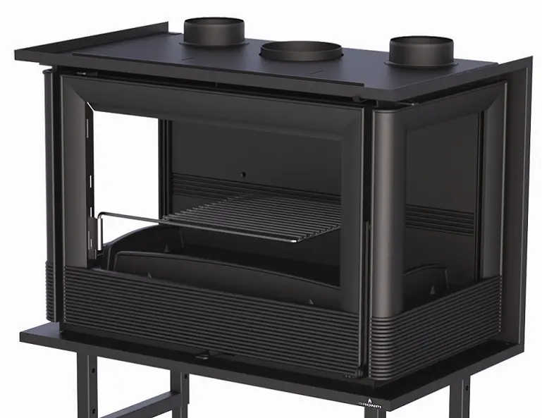 Krbová vložka BRONPI PARIS 70 Vision tři skla, 13 kW