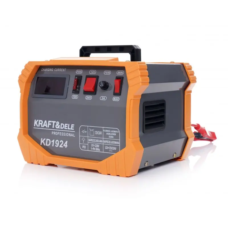 Autonabíječka Kraft&Dele KD1924, 12/24V, 30/250Ah