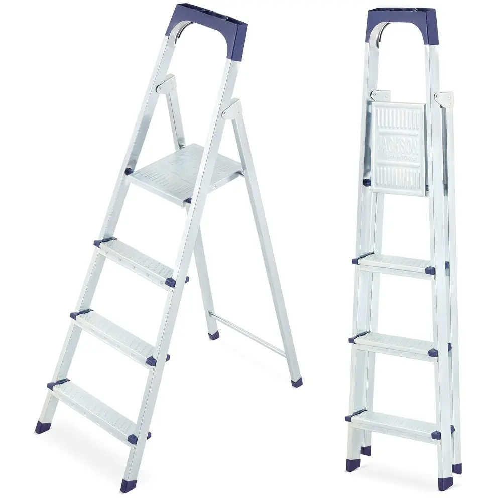 Schůdky pro domácnosti HIGHER S-1102, 3+1, pracovní výška 283 cm