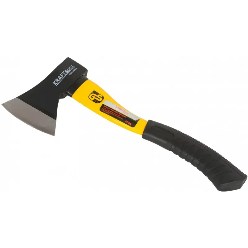 Univerzální sekera Kraft&Dele KD220 se sklolaminátovou násadou, 600 g, 320 mm