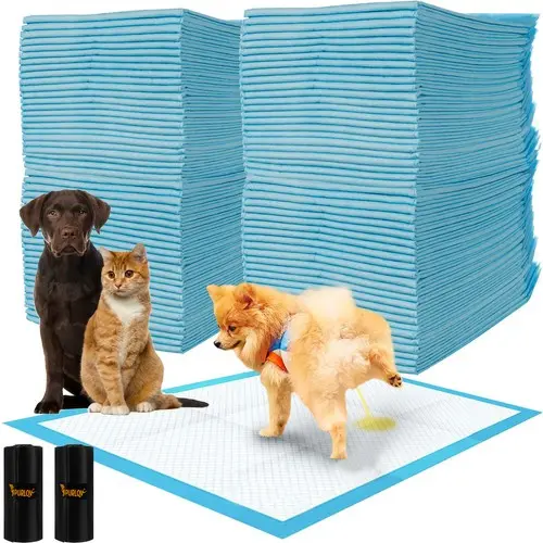 Tréninkové absorpční podložky PURLOV 21603, 60 × 90 cm, 100 ks + 30 sáčků