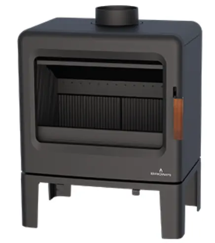 Krbová kamna BRONPI KAREN, 8 kW, antracit