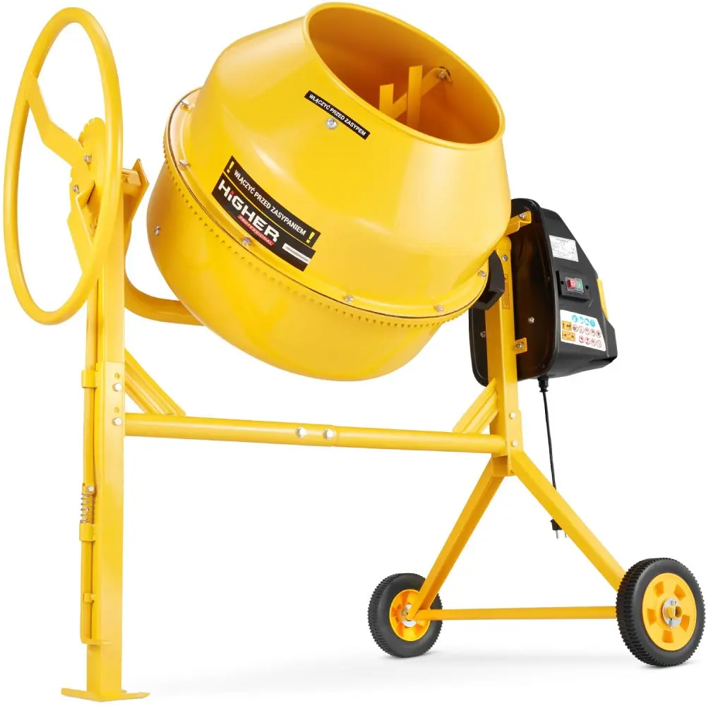 Stavební míchačka HIGHER PROFESSIONAL 160 L, 560 W, 390 mm