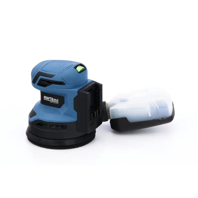 AKU excentrická bruska Kraft&Dele KD3400, 21 V, 125 mm
