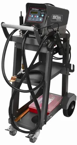 Karosářský spotter s vozíkem a příslušenstvím KRAFT&DELE KD5997, 4000 A