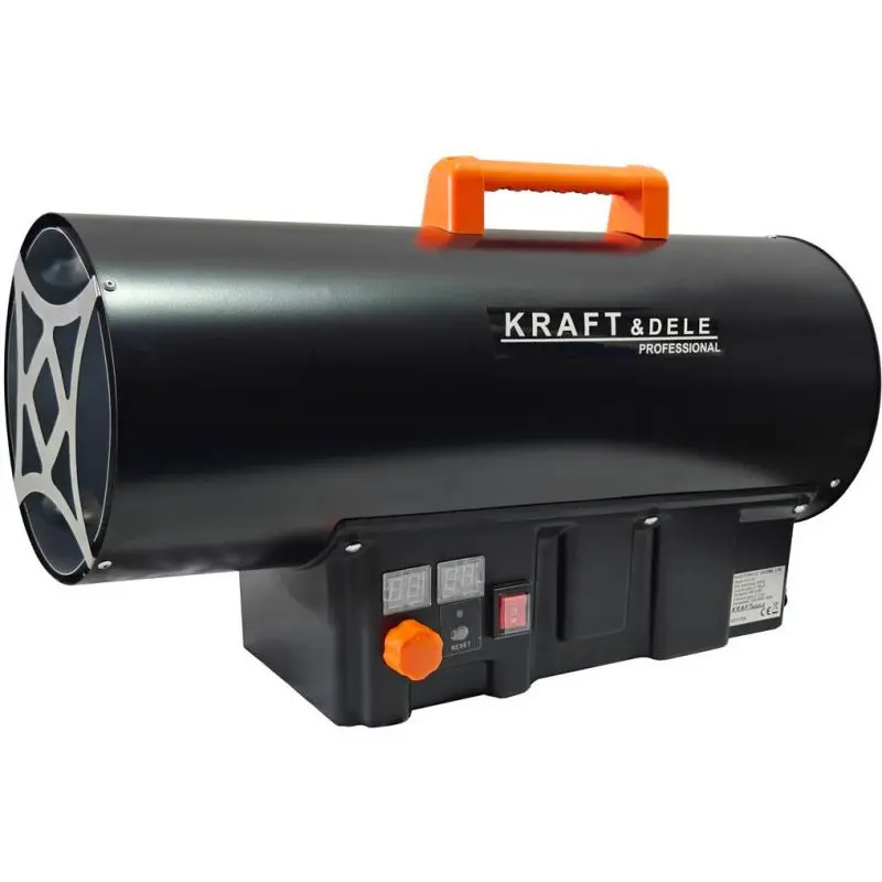 Kraft&Dele plynový ohřívač KD11706 s termostatem - 45 kW