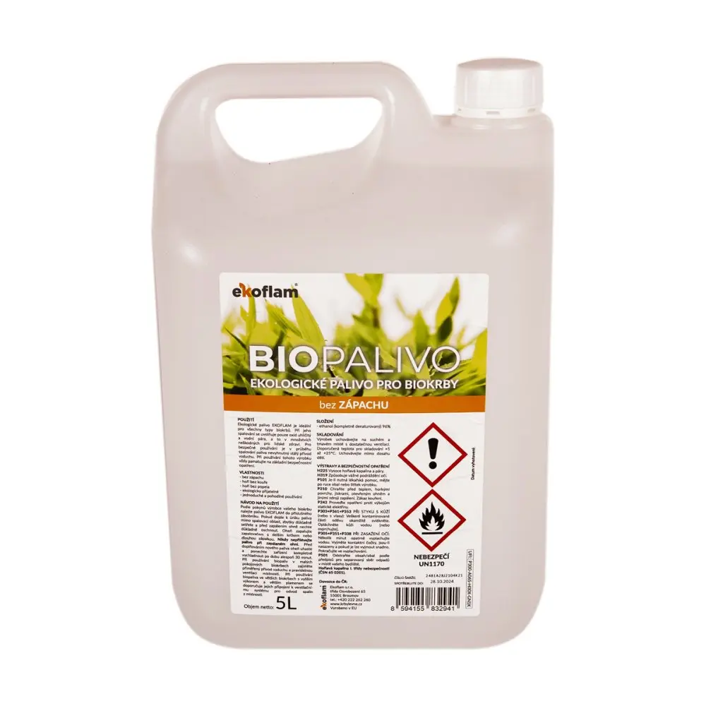 Ekoflam Biolíh - EKO palivo do biokrbu 5L