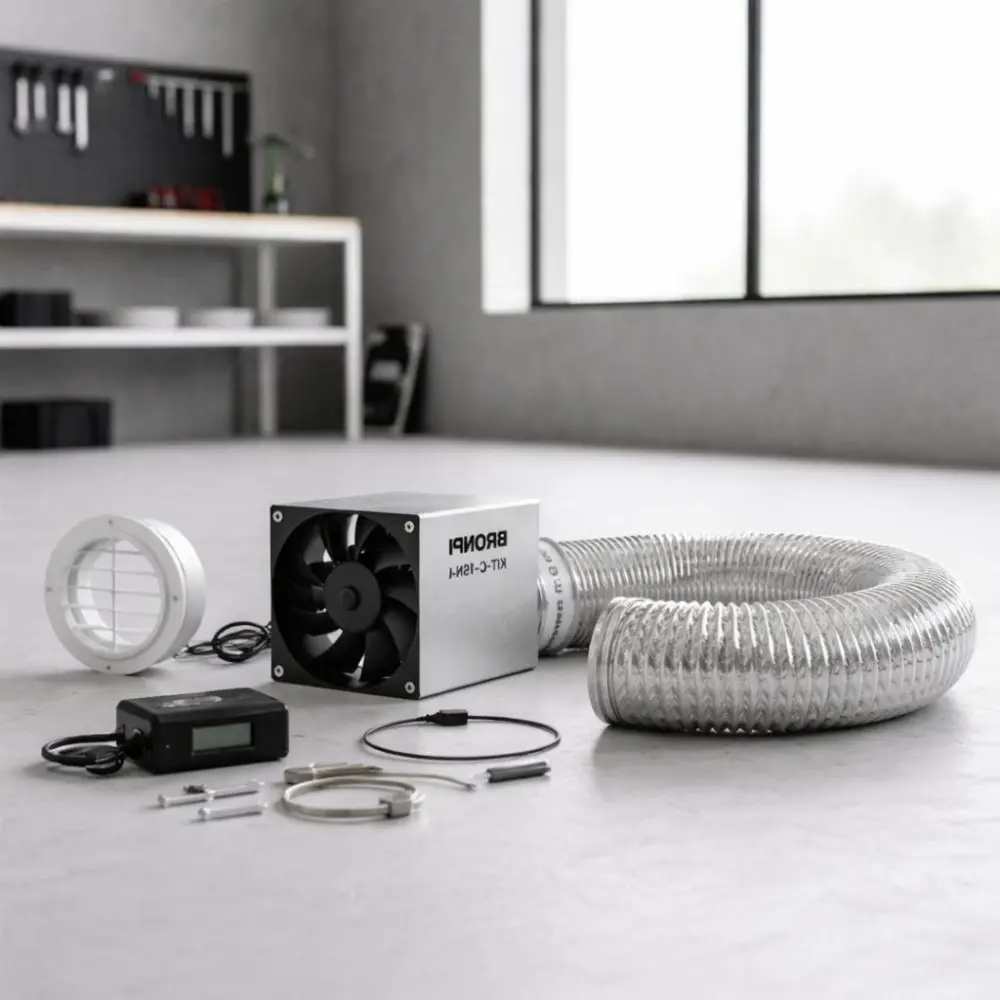 Sada rozvodu vzduchu BRONPI 9 m – levá (KIT-C-I)