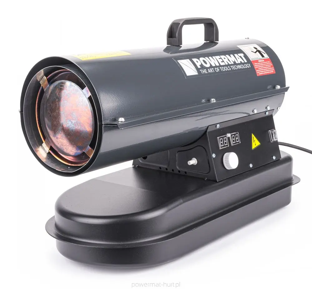 Olejový ohřívač 20 kW PM-NAG-20SN s LCD displejem