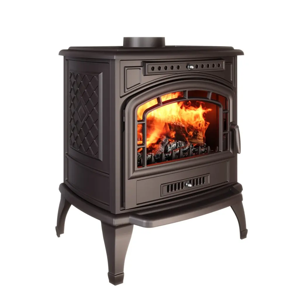 Litinová krbová kamna P7 - 9,3kW ECO