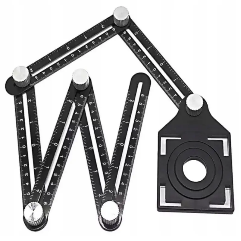 Stavební pravítko – šablona pro obklady a otvory Kraft&Dele KD10385