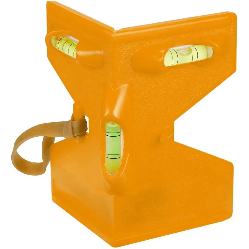 Rohová vodováha na sloupy Kraft&Dele KD10562, 18 cm