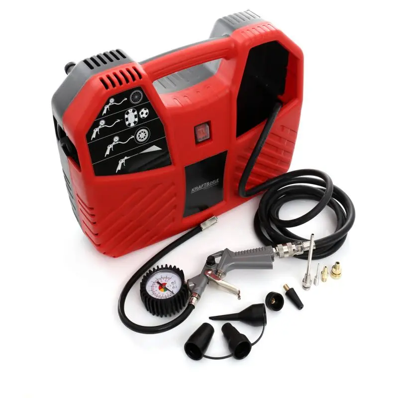 Bezolejový přenosný kompresor Kraft&Dele KD429, 230V