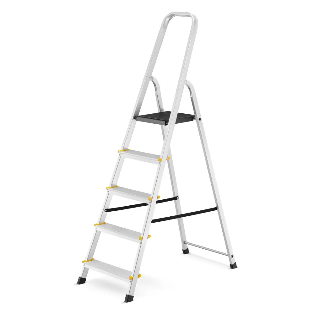 Schůdky pro domácnost HIGHER I-1915, 4+1, pracovní výška 298 cm