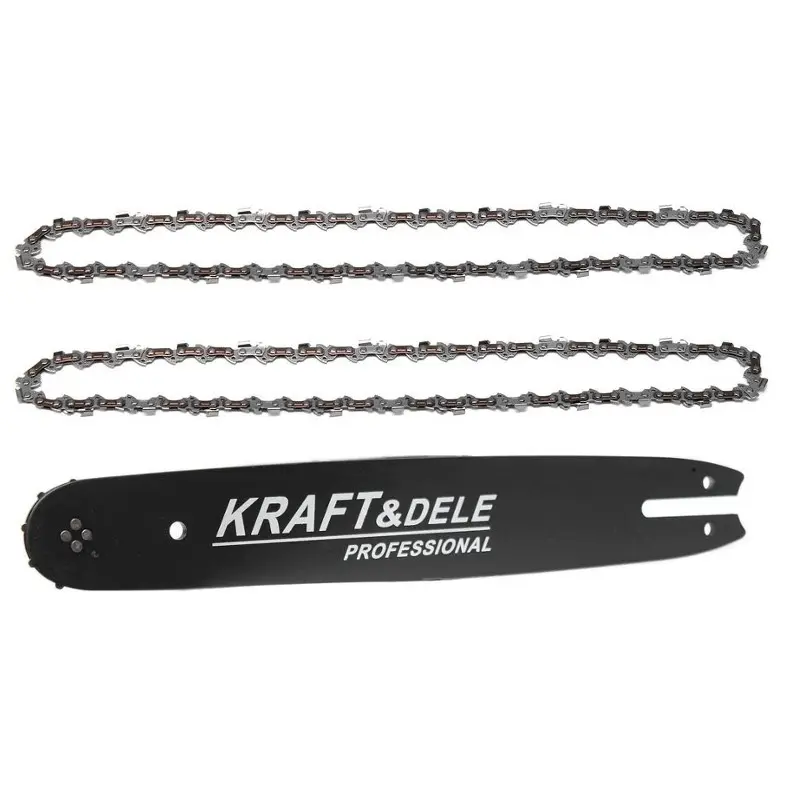 Vodící lišta pro motorovou pilu Kraft&Dele KD10151, 38 cm, 15", 3 ks