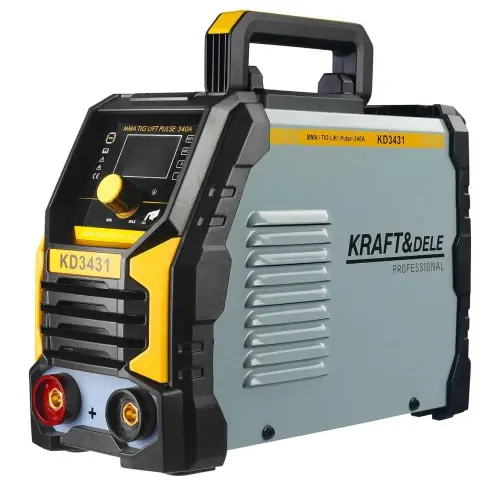 Invertorová svářečka KRAFT&DELE KD3431, 340 A, MMA / TIG Lift Pulse