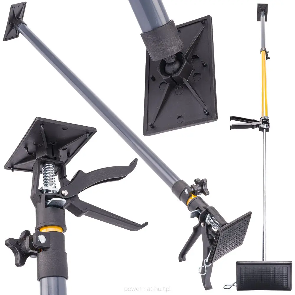 Teleskopická podpěra pro sádrokarton POWERMAT PM-PT-115290T, 115–290 cm