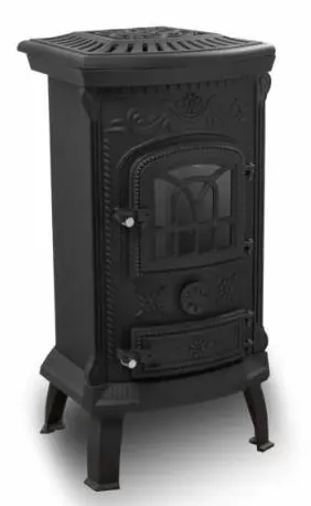 Krbová kamna NORDflam VERDO, 7 kW, černá
