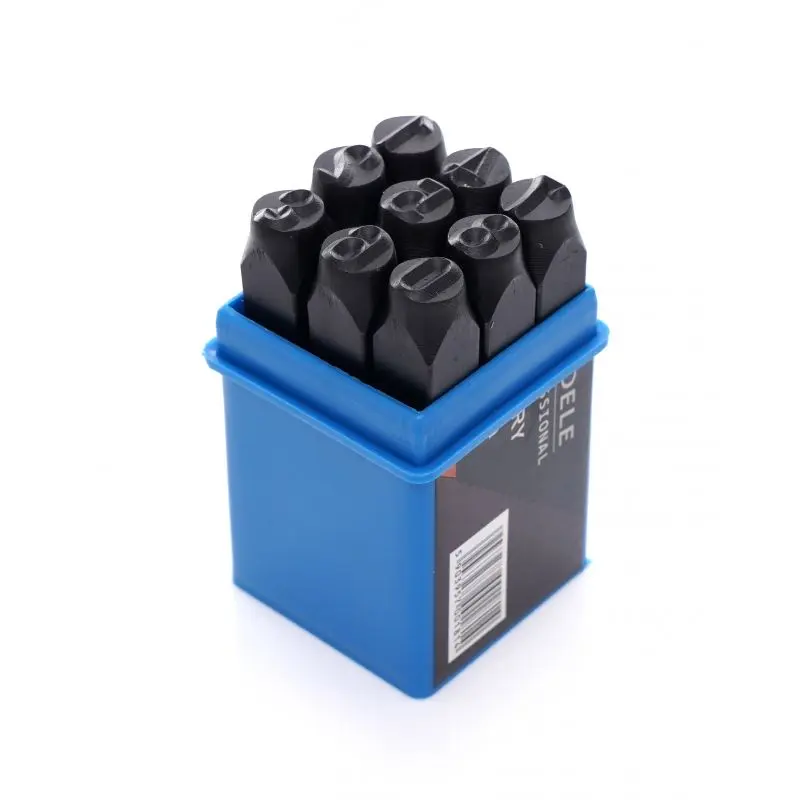 Ruční raznice čísel Kraft&Dele KD11204, 0–9, 8 mm
