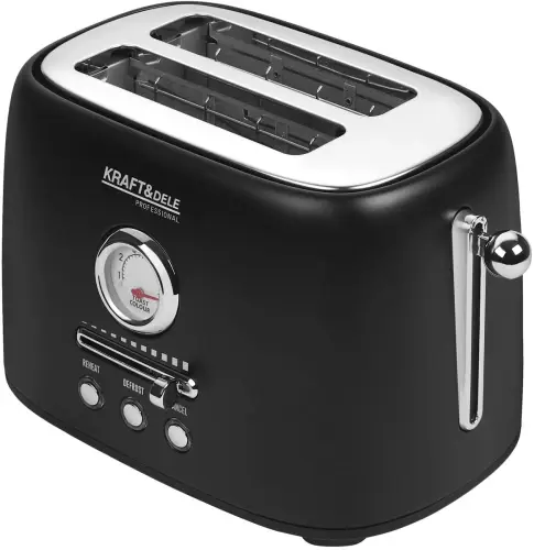 Topinkovač KRAFT&DELE KD4155, 1000 W, 2 otvory