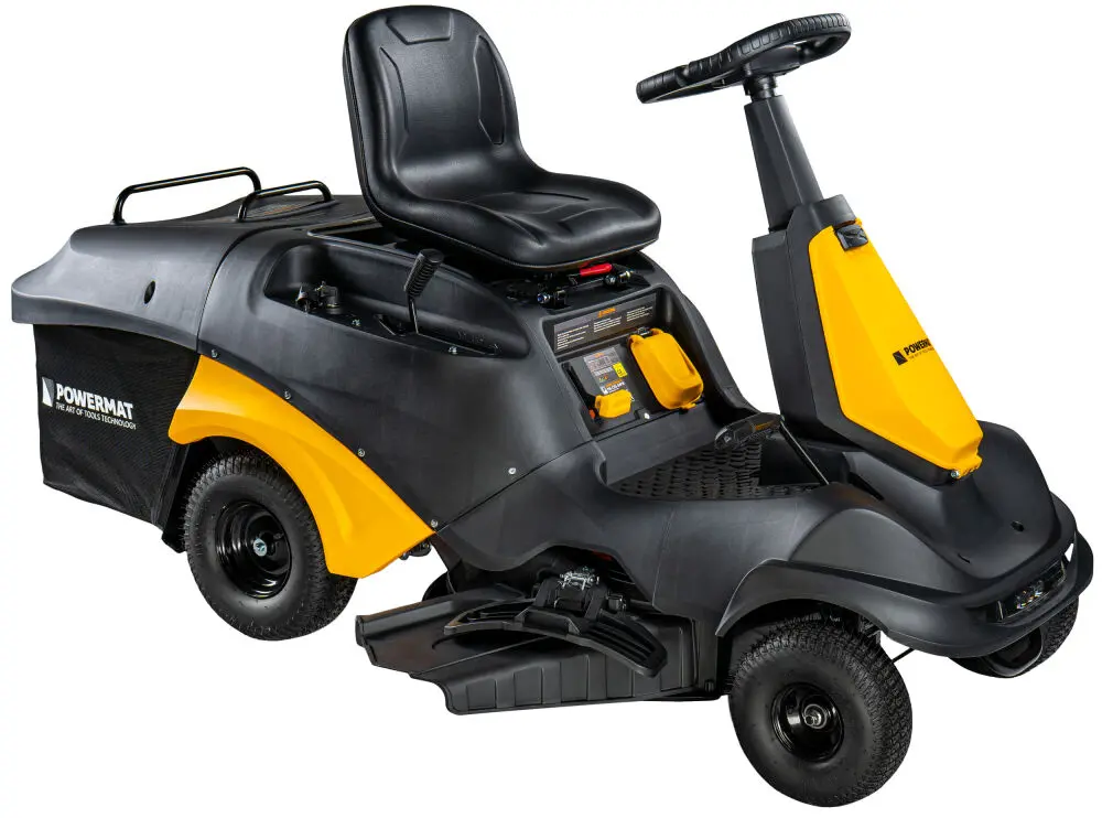 Zahradní traktor POWERMAT PM-OTS-6HPM, 6 HP, 66 cm, koš 150 l
